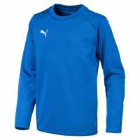 Puma Train Sweat Jn99 Blue/White Детски горнища и пуловери