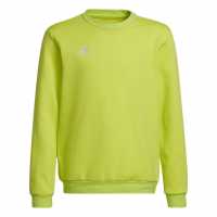 Adidas Ent22 Sweater Juniors Yellow Детски горнища и пуловери