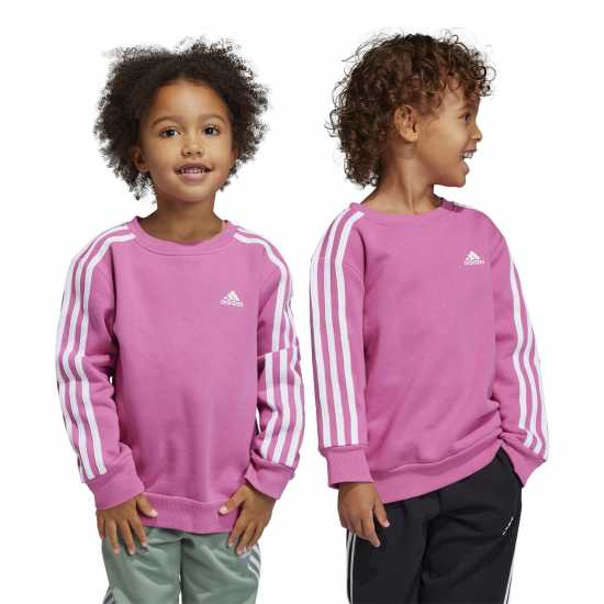 Adidas Lk 3S Fl Swt Jn99  Детски горнища и пуловери