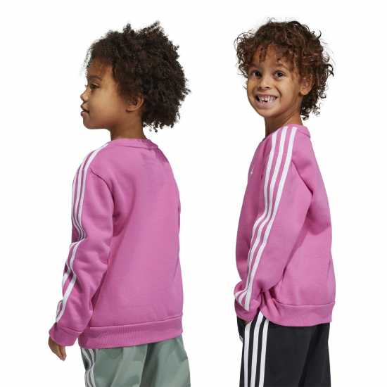 Adidas Lk 3S Fl Swt Jn99  Детски горнища и пуловери