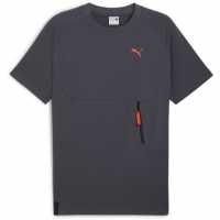 Puma Pumatech Pocket Regular Fit T-Shirt Галактическо сиво 