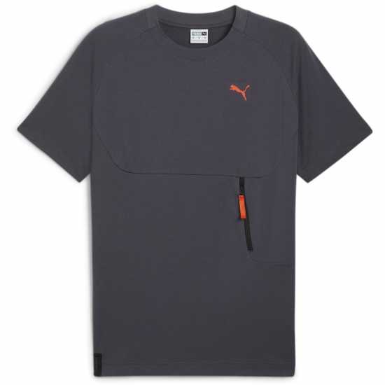 Puma Pumatech Pocket Regular Fit T-Shirt Галактическо сиво 