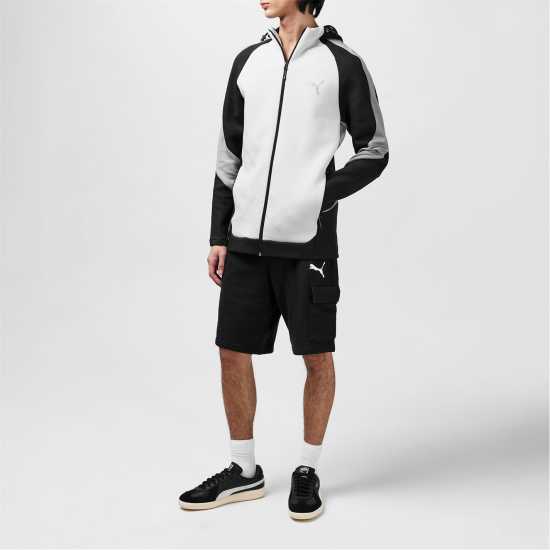 Puma Full-Zip Hoodie Dk Сиво/Черно Мъжки полар