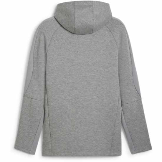 Мъжки полар Puma Full-Zip Hoodie Dk Сива Хизър Puma Full-Zip Hoodie Dk Сива Хизър Мъжки полар