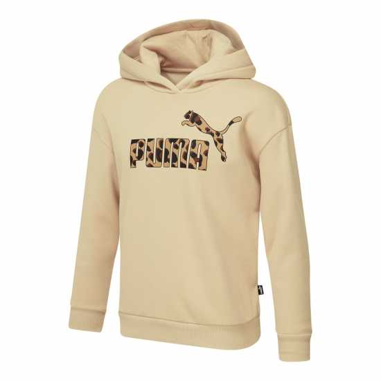 Детски суитчъри и блузи с качулки Puma Relaxed Leo Hoodie G Пясъчна животинка Puma Relaxed Leo Hoodie G Пясъчна животинка Детски суитчъри и блузи с качулки