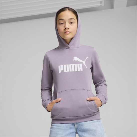 Puma Relaxed Leo Hoodie G Бледо слива Детски суитчъри и блузи с качулки