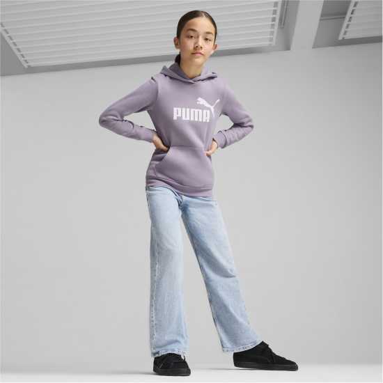 Puma Relaxed Leo Hoodie G Бледо слива Детски суитчъри и блузи с качулки