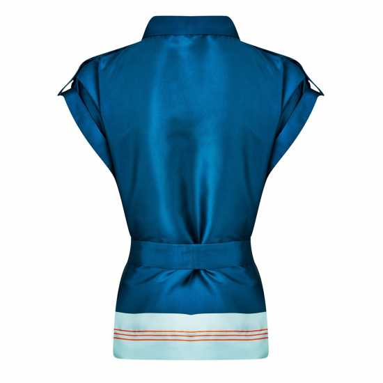 Biba Border Print Top  Дамски ризи и тениски