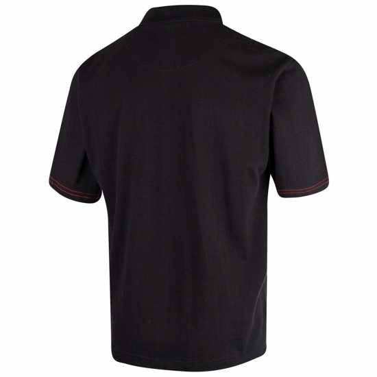 Lee Cooper W Pq Plo Shirt  Sn00 Black Мъжко облекло за едри хора