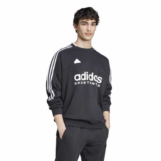 Adidas Мъжка Блуза Полар House Of Tiro Fleece Sweatshirt Mens Adidas Мъжка Блуза Полар House Of Tiro Fleece Sweatshirt Mens
