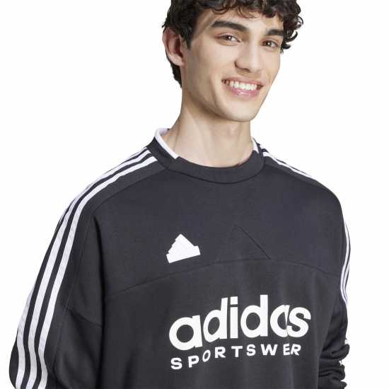Adidas Мъжка Блуза Полар House Of Tiro Fleece Sweatshirt Mens Adidas Мъжка Блуза Полар House Of Tiro Fleece Sweatshirt Mens