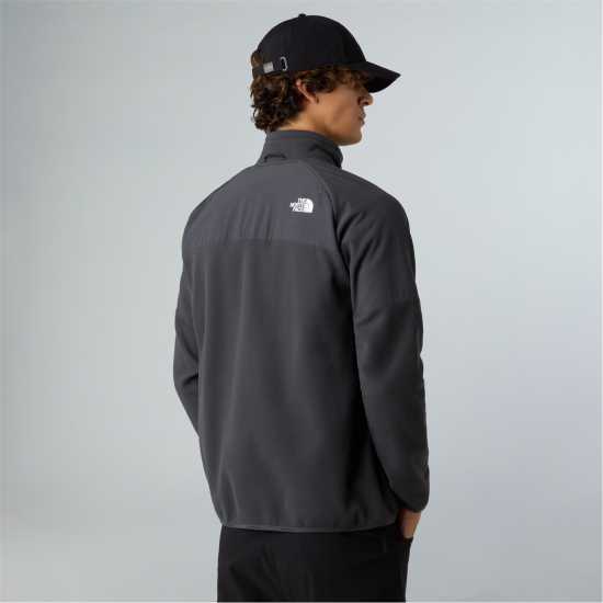 Мъжки Полар С Цип The North Face Glacier Heavyweight Full-Zip Fleece Mens Black/Grey Мъжки полар