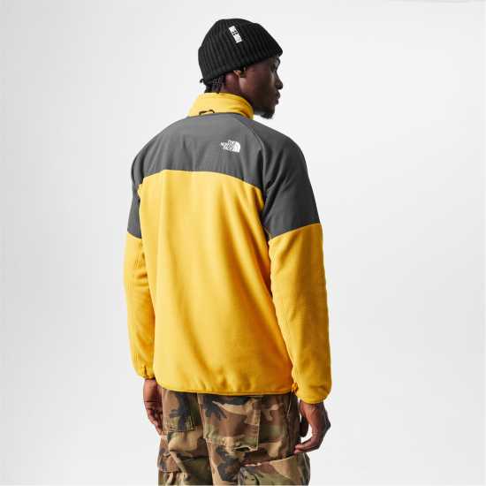 Мъжки Полар С Цип The North Face Glacier Heavyweight Full-Zip Fleece Mens Куркума/Асфалт Мъжки полар