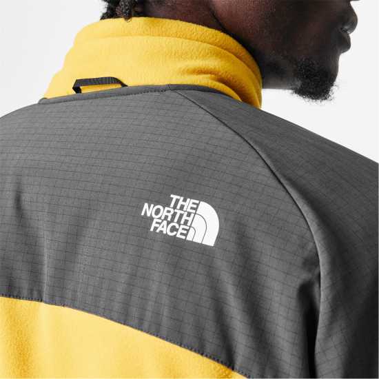 Мъжки Полар С Цип The North Face Glacier Heavyweight Full-Zip Fleece Mens Куркума/Асфалт Мъжки полар