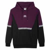Umbro Style Club Hoodie Черно/Лилаво
