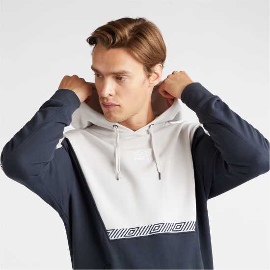 Umbro Style Club Hoodie Облако/Синьо Umbro Style Club Hoodie Облако/Синьо