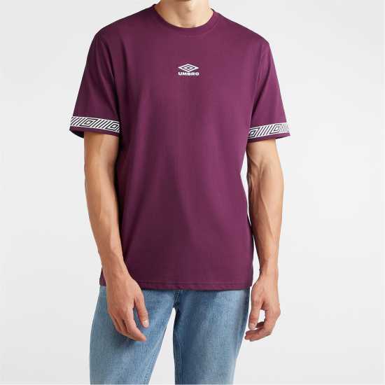 Umbro Style Regular Fit T-Shirt Силно лилаво Umbro Style Regular Fit T-Shirt Силно лилаво