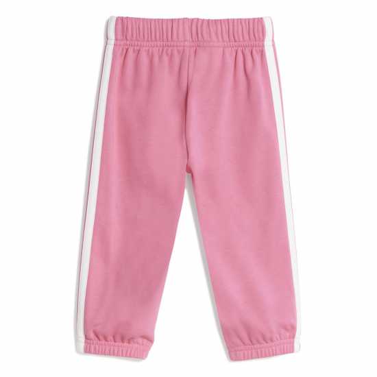 Adidas Infants Bos Jog French Terry Set Розово/Бяло Adidas Infants Bos Jog French Terry Set Розово/Бяло