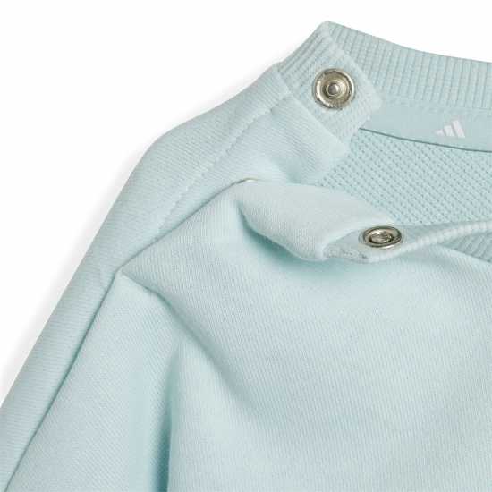 Adidas Infants Bos Jog French Terry Set Мента/Бяло 