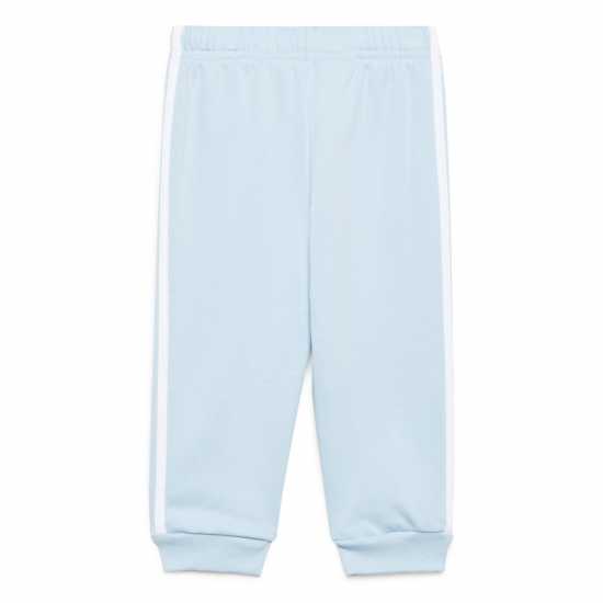 Adidas Infants Bos Jog French Terry Set Небесно син/Бял Детски спортни екипи