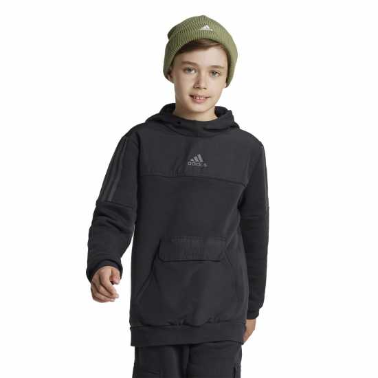 Детски суитчъри и блузи с качулки Adidas Utility Hoodie Juniors Черно Adidas Utility Hoodie Juniors Черно Детски суитчъри и блузи с качулки