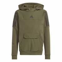 Adidas Utility Hoodie Juniors Хаки Детски суитчъри и блузи с качулки