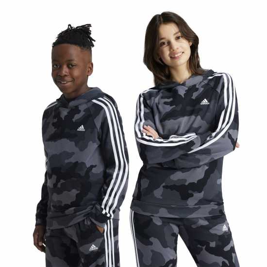 Adidas Junior Camo Hoodie  Детски суитчъри и блузи с качулки