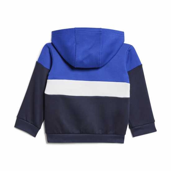 Детски спортни екипи Adidas Екип Невръстни Деца Tiberio 3-Stripes Colorblock Fleece Track Suit Infants Синьо/Сиво Adidas Екип Невръстни Деца Tiberio 3-Stripes Colorblock Fleece Track Suit Infants Синьо/Сиво Детски спортни екипи