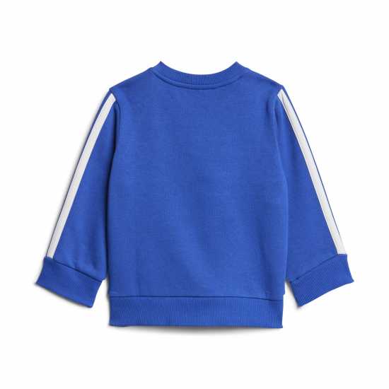 Adidas Екип Невръстни Деца Tiberio 3-Stripes Colorblock Fleece Track Suit Infants Blue Детски спортни екипи