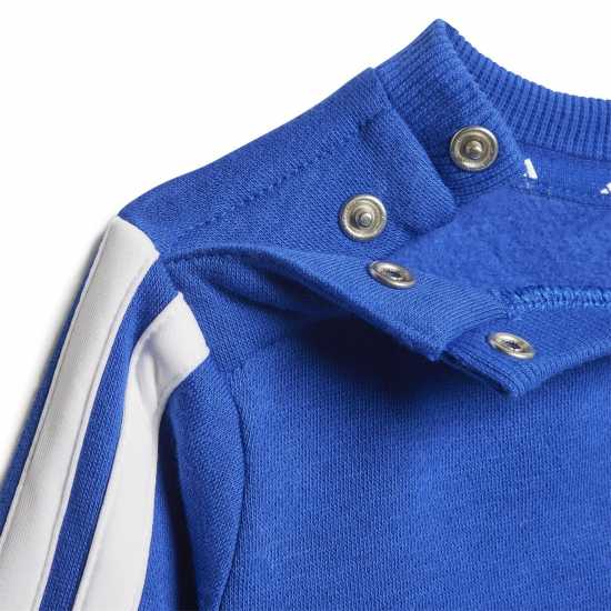 Adidas Екип Невръстни Деца Tiberio 3-Stripes Colorblock Fleece Track Suit Infants Blue Детски спортни екипи