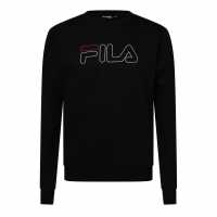Fila Jude Crew Sweat Sn99 Black Fila Jude Crew Sweat Sn99 Black