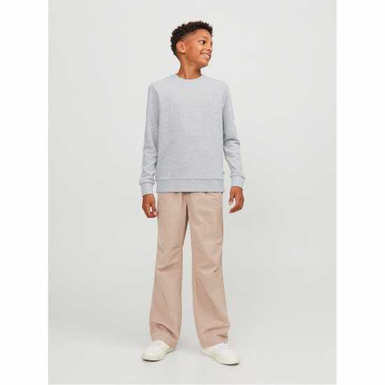 Jack And Jones Bradley Crew Sweatshirt Светло сива меланж Jack And Jones Bradley Crew Sweatshirt Светло сива меланж