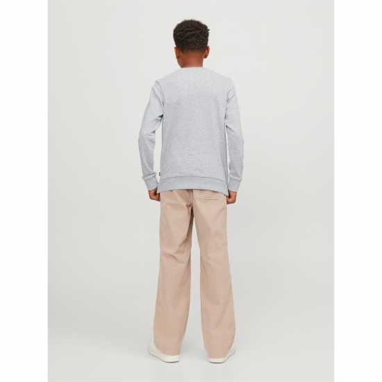 Jack And Jones Bradley Crew Sweatshirt Светло сива меланж Jack And Jones Bradley Crew Sweatshirt Светло сива меланж