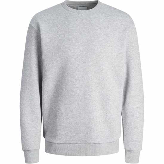 Jack And Jones Bradley Crew Sweatshirt Светло сива меланж Jack And Jones Bradley Crew Sweatshirt Светло сива меланж