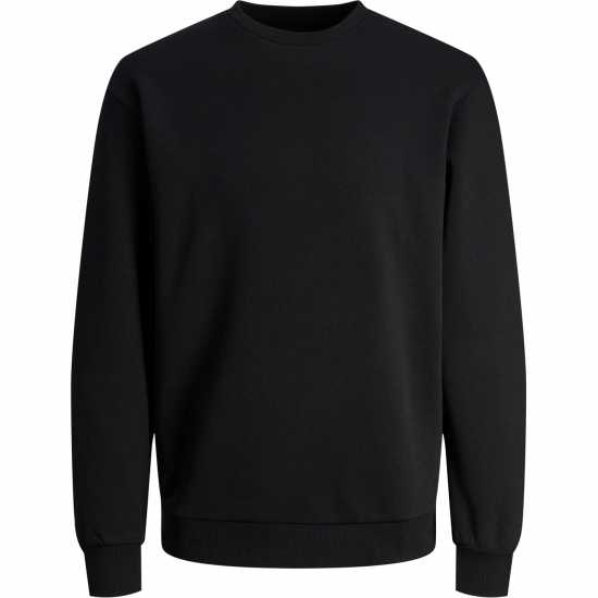 Jack And Jones Bradley Crew Sweatshirt Черно Jack And Jones Bradley Crew Sweatshirt Черно
