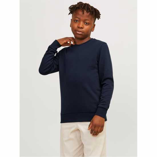 Jack And Jones Bradley Crew Sweatshirt Нави блейзър 