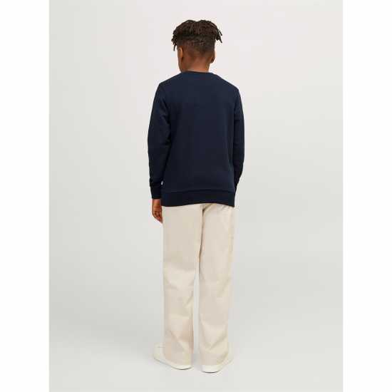 Jack And Jones Bradley Crew Sweatshirt Нави блейзър 