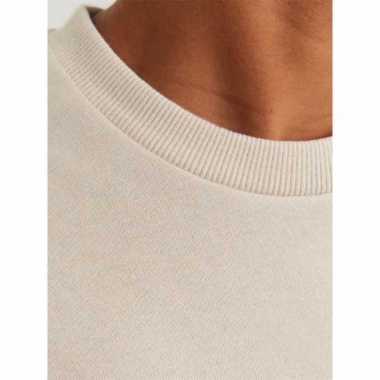 Jack And Jones Bradley Crew Sweatshirt Лунна лъчина 