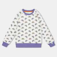 Lilly And Sid Kids' Bicycle Crew Sweatshirt  