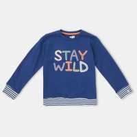 Lilly And Sid Stay Wild Crew Sweatshirt Многоцветно 