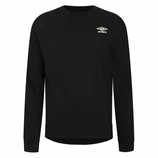 Мъжки горнища на анцуг Umbro Мъжки Пуловер Обло Деколте Pro Fleece Crew Sweater Mens Umbro Мъжки Пуловер Обло Деколте Pro Fleece Crew Sweater Mens Мъжки горнища на анцуг