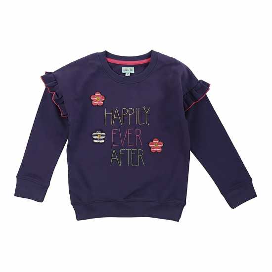 Lilly And Sid Kids' Crew Sweatshirt Lilly And Sid Kids' Crew Sweatshirt