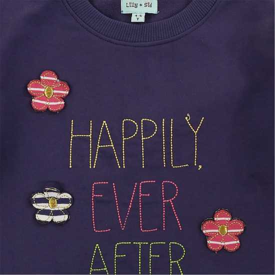 Lilly And Sid Kids' Crew Sweatshirt Lilly And Sid Kids' Crew Sweatshirt