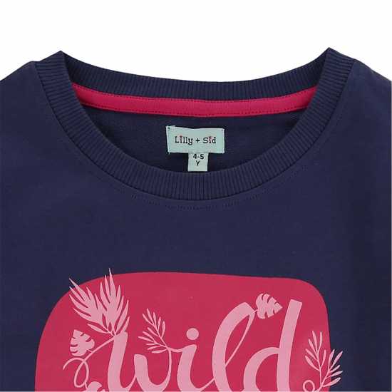 Lilly And Sid Wild Thing Crew Sweatshirt Lilly and Sid Wild Thing Crew Sweatshirt