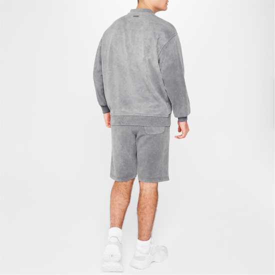 Kangol Sleeve Polo Sweatshirt  Мъжко облекло за едри хора