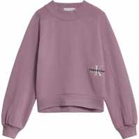 Calvin Klein Off Logo Mono Crew Sweater  Детски горнища и пуловери