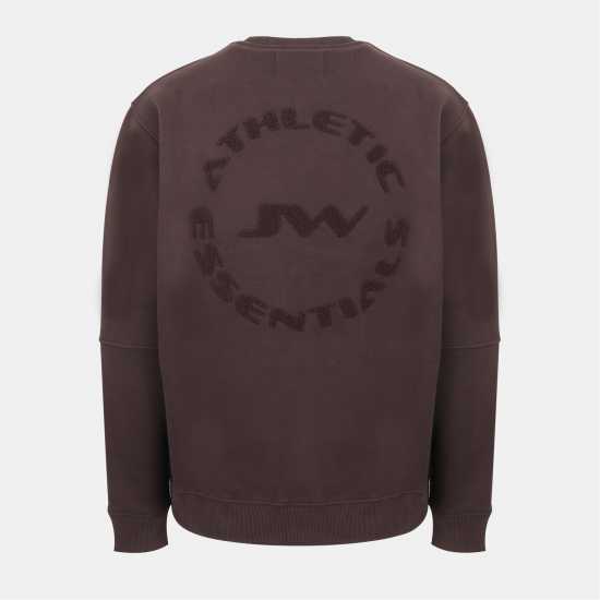Jack Wills Boucle Crewneck Sn54 Black Coffee 