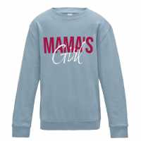 Awd Mothers Day Printed Junior Sweatshirt Mama's Girl Awd Mothers Day Printed Junior Sweatshirt Mama's Girl