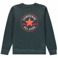 Sale Converse Fleece Crew Sweatshirt Junior Boys  Детски горнища и пуловери