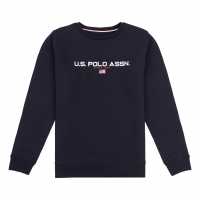 Us Polo Assn Блуза Обло Деколте Sport Crew Neck Sweatshirt  Детски горнища и пуловери